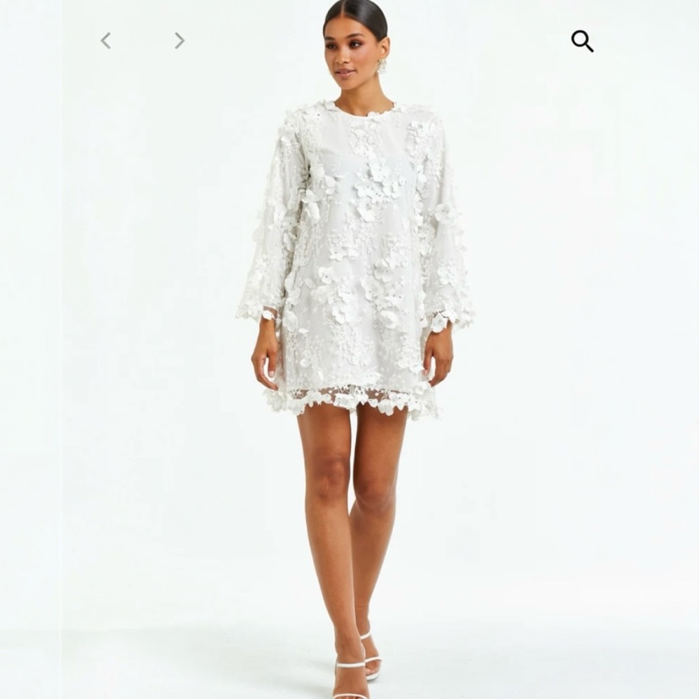 New with tags NWT Mestiza Flora Lace 3d Mini dress.  Size small